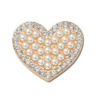 Phụ kiện Jibbitz™ Charm Pearl Cluster Heart