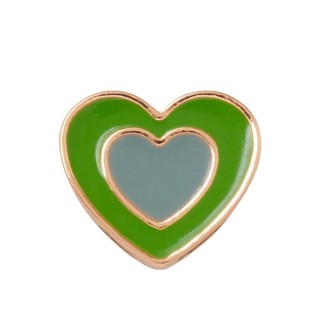 Phụ kiện Jibbitz™ Charm Green Double Heart