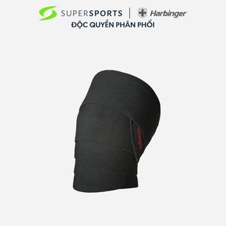 Băng quấn hỗ trợ đầu gối harbinger power knee wraps - đen 361613