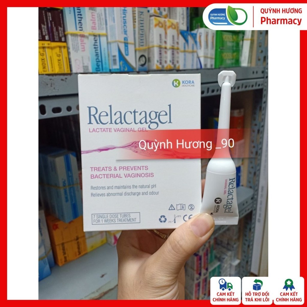 RELACTAGEL Cân bằng PH, Giảm tiết dịch âm đạo, ngừa mùi hôi cơ thể