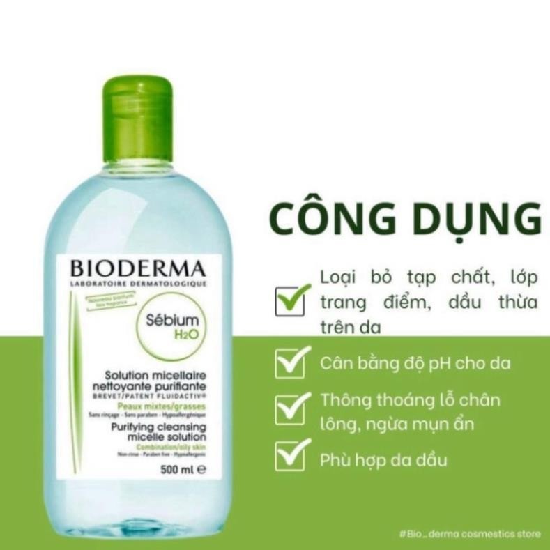 Nước tẩy trang bioderma 500ml dành cho mọi loại da chính hãng- cerave// | BigBuy360 - bigbuy360.vn