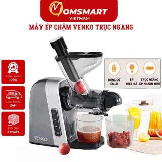 Máy ép chậm trục ngang Venko VS30 miệng ép lớn ép hoa trái nguyên quả ép kiệt bảo hành 36 tháng