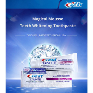 Kem đánh răng Crest 3D White Brilliance trắng răng -