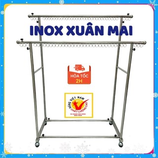 Sào phơi inox 201 Vip dày 6 dem siêu chắc chắn