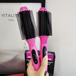 Lược Điện Chải Tóc Nova Không Dây Tạo Kiểu Tóc Uốn Cúp Cụp Xoay Tròn Chuyên Nghiệp