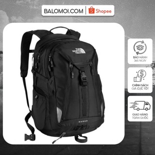 Balo du lịch TNF Surge nhiều ngăn rộng rãi, có ngăn laptop 15 inch chất liệu chống nước kiểu dáng thể thao thời trang