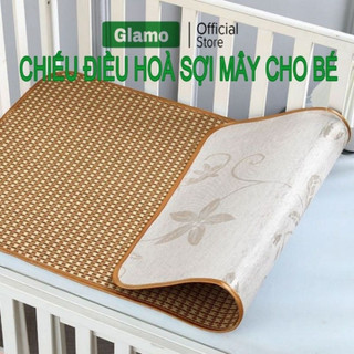 Chiếu mây điều hoà cho bé - chiếu sợi mây thiên nhiên an toàn cho bé