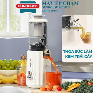 MÁY ÉP CHẬM LÀM KEM SUNHOUSE SHD5516 - Hàng chính hãng bảo hành 12 tháng
