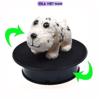 Đế xoay trưng bày sản phẩm đường kính 25cm, Bàn xoay trưng bày tải 8kg