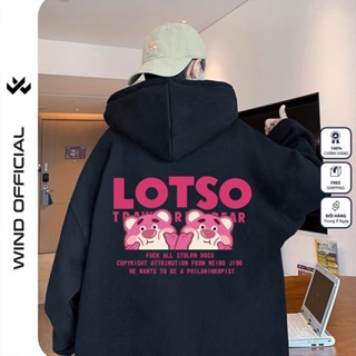 Áo khoác Nỉ zip WIND unisex form rộng Lotso Couple hoodie dây kéo nam nữ oversize ulzzang