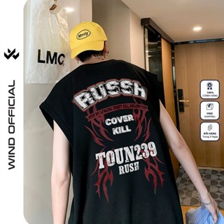 Áo ba lỗ unisex WIND form rộng sát nách 239 tanktop thời trang nam nữ oversize