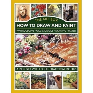 Sách - The Art Box: How To Draw And Paint by Hazel Harrison - Nghệ thuật tiếng Anh/Artbooks