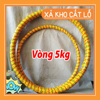  CT Vòng lắc giảm eo song mây chập 3 size khủng nặng 5kg giúp tan mỡ bụng 