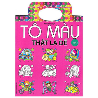 Sách - tô màu thật là dễ tập 5 - ml