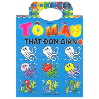 Sách - tô màu thật đơn giản tập 3 - ml