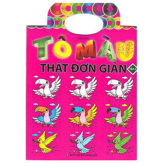 Sách - tô màu thật đơn giản tập 6 - ml