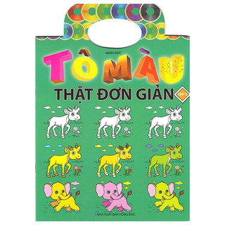 Sách - tô màu thật đơn giản tập 5 - ml
