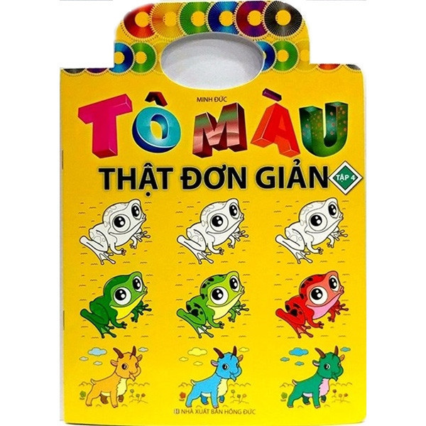Sách - Tô Màu Thật Đơn Giản Tập 4 - ML