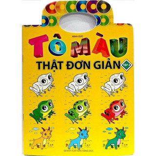 Sách - tô màu thật đơn giản tập 4 - ml