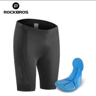 Quần ROCKBROS 1009 đi xe đạp nam có túi chống sốc 3D Pad Powerband MTB quần short xe đạp thoải mái thấm mồ hôi