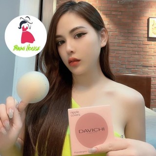 Miếng Dán Ngực Cao Cấp Silicon Davichi Lỗ Thoáng Khí chống nước tái sử dụng nhiều lần MynaBra 785