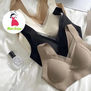 Áo Lót Nữ Đúc Su Non Tăm Cao Cấp Tàng Hình, Không Gọng, Siêu Mềm Mịn MynaBra 6899 (E.303)