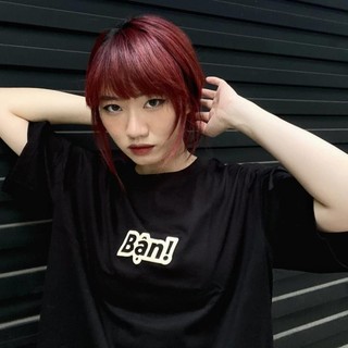 Áo Phông Cộc Tay Cổ Tròn Nam Nữ Cotton Unisex , Áo Thun Tay Lỡ Form Rộng Basic Dáng Oversize  - Bận HU AP