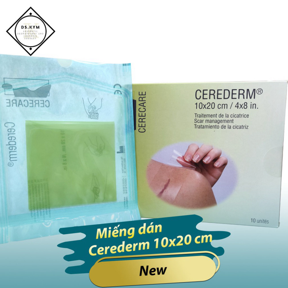 Dán sẹo Cerederm 20x10 cm, CereCare Pháp