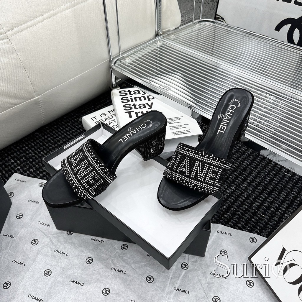 Guốc đá CN Đá đen Fullbox Sz 35-39