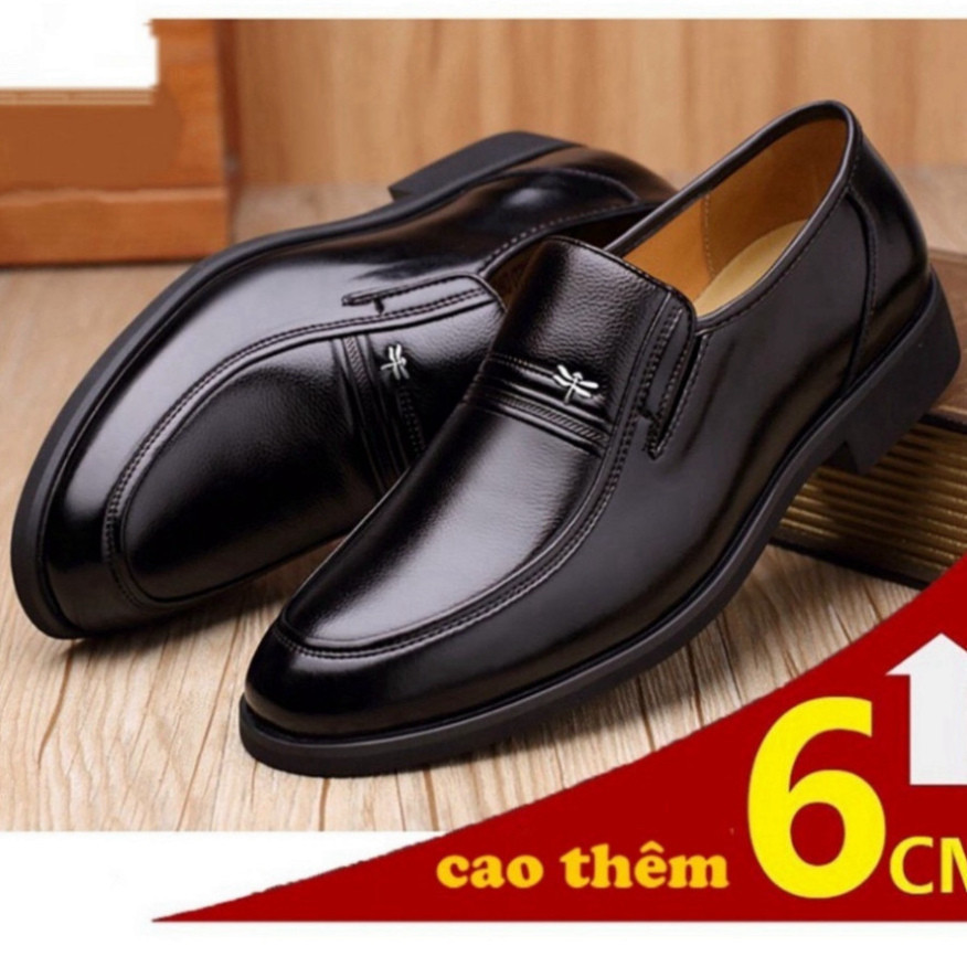 Giày Nam Da Bò LEX - G04 , Giày Da Nam Trung Niên Hàng Cao Cấp