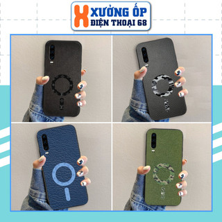 Ốp lưng Huawei P30 / P30 Pro Lite / Nova 4e hình giả da thời trang,silicon dẻo rẻ đẹp