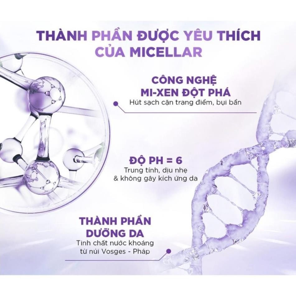 Nước tẩy trang L'Oreal Paris Hyaluronic Acid 1.5% - Cấp ẩm và làm căng mịn da 400ml | BigBuy360 - bigbuy360.vn