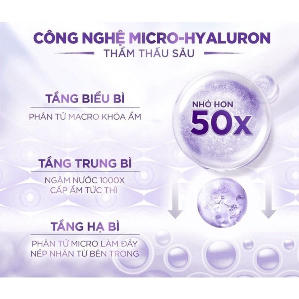 Nước tẩy trang L'Oreal Paris Hyaluronic Acid 1.5% - Cấp ẩm và làm căng mịn da 400ml | BigBuy360 - bigbuy360.vn