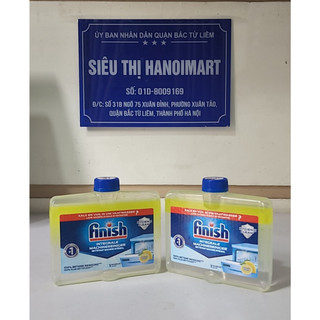 Dung Dịch Tẩy Cặn Canxi ,Vệ Sinh Lồng Máy Rửa Bát chai Finish 250ml
