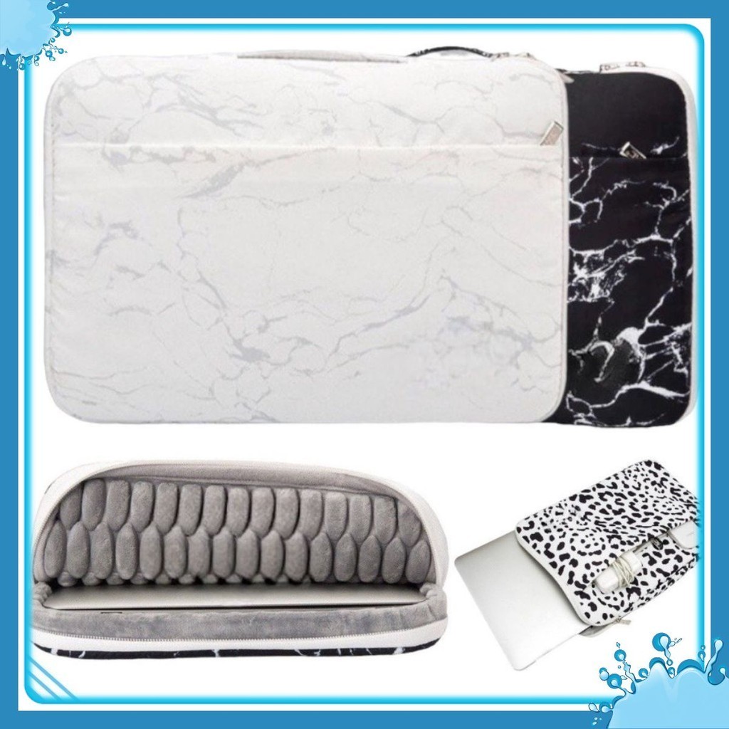 Túi Chống Sốc Chuyên Dụng Đựng Laptop Mac 12inch, 13inch, 14inch, 15.6inch, 16inch - Mẫu 2 Ngăn Màu