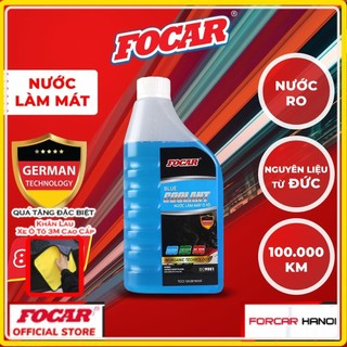 Nước Làm Mát Oto Cao Cấp Màu Xanh Dương Focar– BLue Coolant - Chai 850ml