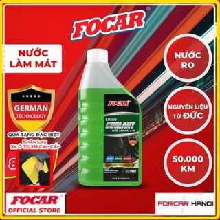 Nước Làm Mát Cao Cấp Màu Xanh Lá Focar – Green Coolant - Chai 850ml