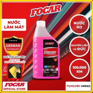 Nước Làm Mát Cao Cấp Màu Đỏ Focar – Red Coolant - Chai 850ml