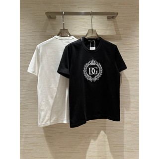 [ Hàng Nhập ] Áo phông T shirt Dolce Gabbana logo DG lá tròn LA on web
