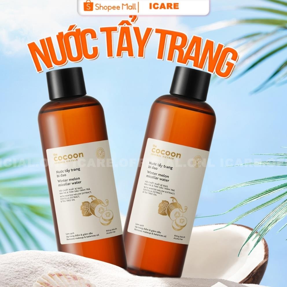 Nước Tẩy Trang Bí Đao Cocoon 500ML