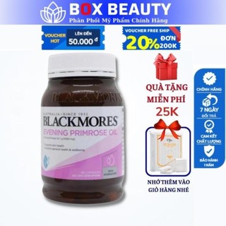 Tinh Dầu Hoa Anh Thảo Blackmore Evening Primrose Oil 1000 giúp đẹp da, cân bằng nội tiết tố lọ 190v