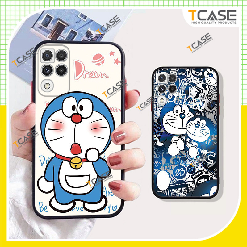 Ốp lưng Samsung A22 4G, Samsung M22 in hình Doremonn - Tcase