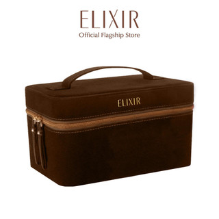 Túi hộp nhung nâu Elixir