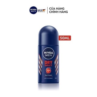 Bộ 6 Lăn Ngăn Mùi NIVEA MEN Khô Thoáng 72H (50 ml) - 81610