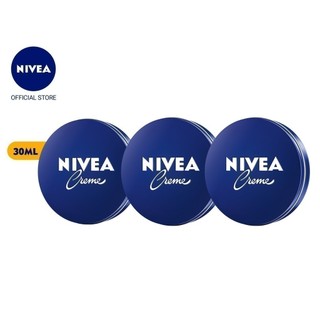 Bộ ba Kem dưỡng ẩm da NIVEA Crème (30 ml) - 80101
