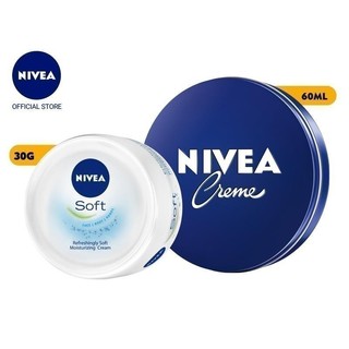 Bộ đôi Kem dưỡng da NIVEA chăm sóc mềm mịn (89054+80102)