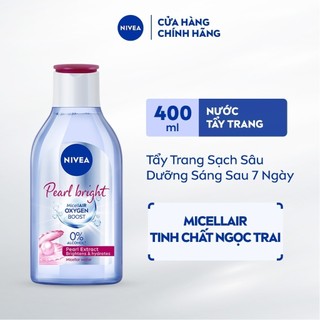 Nước Tẩy Trang NIVEA Pearl Bright Sáng Da | Sạch Sâu (400 ml) - 84912