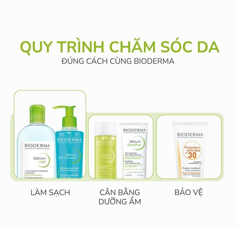 Nước Tẩy Trang Bioderma Senbium H2O Làm Sạch Sâu Cho Da Dầu, Da Nhạy Cảm, Giảm Mụn 500ml | BigBuy360 - bigbuy360.vn