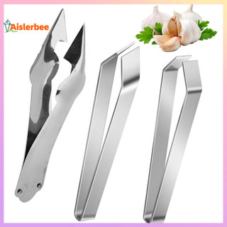 Kẹp thực phẩm bằng thép không gỉ Nhíp bằng thép không gỉ đa năng Bộ dụng cụ nhà bếp bằng thép không gỉ Lý tưởng để nấu Bbq và Lưỡi bền hơn Máy gọt vỏ tỏi Rau quả