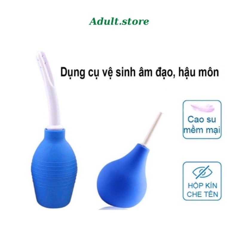 Dụng cụ thụt rửa hậu môn bình xịt rửa vệ sinh âm đạo phụ nữ hỗ trợ điều trị phụ khoa nhựa cao su